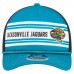 Бейсболка Jacksonville Jaguars New Era Teal Throwback Linear A-Frame 9FORTY