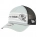 Бейсболка Las Vegas Raiders New Era Silver Linear A-Frame 9FORTY