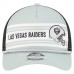 Бейсболка Las Vegas Raiders New Era Silver Linear A-Frame 9FORTY