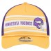 Бейсболка Minnesota Vikings New Era Gold Linear A-Frame 9FORTY