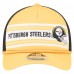 Бейсболка Pittsburgh Steelers New Era Gold Linear A-Frame 9FORTY