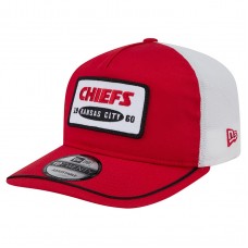 Бейсболка Kansas City Chiefs New Era Red/White Patch 19TWENTY