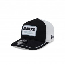 Бейсболка Las Vegas Raiders New Era Black/White Patch 19TWENTY