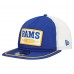 Бейсболка Los Angeles Rams New Era Patch 19TWENTY - Royal/White