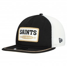 Бейсболка New Orleans Saints New Era Black/White Patch 19TWENTY