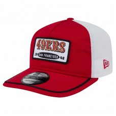 Бейсболка San Francisco 49ers New Era Scarlet/White Patch 19TWENTY Бейсболка San Francisco 49ers New Era Scarlet/White Patch 19TWENTY