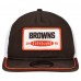 Бейсболка Cleveland Browns New Era Brown/White Patch 19TWENTY