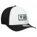 Бейсболка Las Vegas Raiders New Era White/Black Established Patch 9SEVENTY