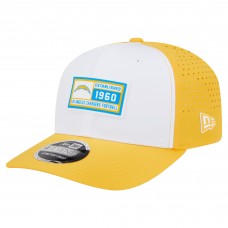 Бейсболка Los Angeles Chargers New Era White/Gold Established Patch 9SEVENTY Бейсболка Los Angeles Chargers New Era White/Gold Established Patch 9SEVENTY