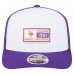 Бейсболка Minnesota Vikings New Era White/Purple Established Patch 9SEVENTY