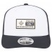Бейсболка New Orleans Saints New Era White/Black Established Patch 9SEVENTY