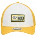 Бейсболка Green Bay Packers New Era White/Gold Established Patch 9SEVENTY