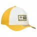 Бейсболка Green Bay Packers New Era White/Gold Established Patch 9SEVENTY