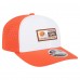 Бейсболка Cleveland Browns New Era White/Orange Established Patch 9SEVENTY