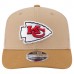 Бейсболка Kansas City Chiefs New Era Light Beige Two-Tone Trucker 9SEVENTY