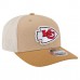 Бейсболка Kansas City Chiefs New Era Light Beige Two-Tone Trucker 9SEVENTY