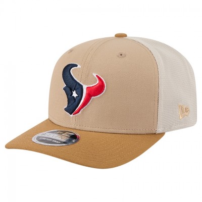 Бейсболка Houston Texans New Era Light Beige Two-Tone Trucker 9SEVENTY