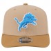 Бейсболка Detroit Lions New Era Light Beige Two-Tone Trucker 9SEVENTY