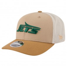 Бейсболка New York Jets New Era Light Beige Two-Tone Trucker 9SEVENTY Бейсболка New York Jets New Era Light Beige Two-Tone Trucker 9SEVENTY