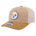 Бейсболка Pittsburgh Steelers New Era Light Beige Two-Tone Trucker 9SEVENTY