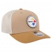 Бейсболка Pittsburgh Steelers New Era Light Beige Two-Tone Trucker 9SEVENTY