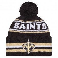 Шапка с помпоном New Orleans Saints New Era Black Classic Шапка с помпоном New Orleans Saints New Era Black Classic