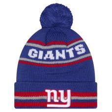 Шапка с помпоном New York Giants New Era Royal Classic