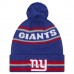 Шапка с помпоном New York Giants New Era Royal Classic