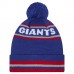 Шапка с помпоном New York Giants New Era Royal Classic