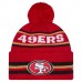 Шапка с помпоном San Francisco 49ers New Era Scarlet Classic Шапка с помпоном San Francisco 49ers New Era Scarlet Classic