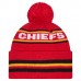 Шапка с помпоном Kansas City Chiefs New Era Red Classic