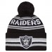Шапка с помпоном Las Vegas Raiders New Era Black Classic