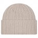 New England Patriots New Era Light Beige Logo Applique Cuffed Knit Hat