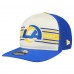 Бейсболка Los Angeles Rams New Era Banner A-Frame 9FIFTY Snapback - Cream/Royal