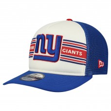 Бейсболка New York Giants New Era Cream/Royal Banner A-Frame 9FIFTY Snapback