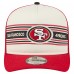 Бейсболка San Francisco 49ers New Era Cream/Scarlet Banner A-Frame 9FIFTY Trucker Snapback