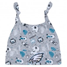 Малышам Philadelphia Eagles New Era Gray Animal Baby Beanie Cuffed Knit Hat