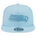 Бейсболка Seattle Seahawks New Era Light Blue Color Pack A-Frame 9FIFTY Snapback
