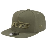 Бейсболка New York Jets New Era Olive Color Pack A-Frame 9FIFTY Snapback