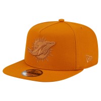 Бейсболка Miami Dolphins New Era Brown Color Pack A-Frame 9FIFTY Snapback