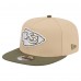 Бейсболка Kansas City Chiefs New Era Light Beige/Olive Color Pack A-Frame 9FIFTY Snapback