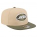 Бейсболка New York Jets New Era Khaki/Olive Color Pack A-Frame 9FIFTY Snapback