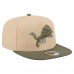 Бейсболка Detroit Lions New Era Light Beige/Olive Color Pack A-Frame 9FIFTY Snapback