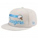 Бейсболка Los Angeles Chargers New Era Gray Cord Rope Corduroy 9FIFTY Snapback