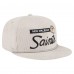 Бейсболка New Orleans Saints New Era Gray Cord Rope Corduroy 9FIFTY Snapback