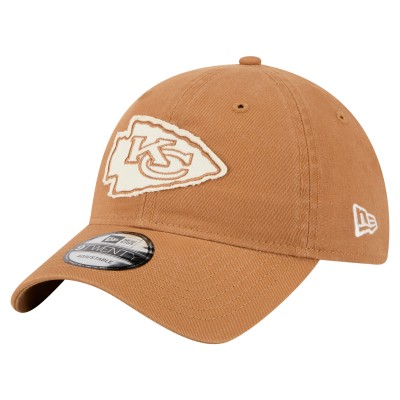 Бейсболка Kansas City Chiefs New Era Brown Stamp 9TWENTY