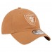 Бейсболка Las Vegas Raiders New Era Brown Stamp 9TWENTY