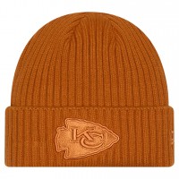 Kansas City Chiefs New Era Brown Color Pack Cuffed Knit Hat