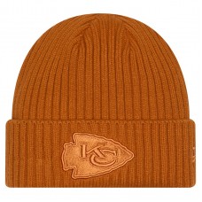Kansas City Chiefs New Era Brown Color Pack Cuffed Knit Hat