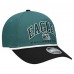 Бейсболка Дошкольникам Philadelphia Eagles New Era Green/Black Arch COOLERA 9FORTY A-Frame M-Crown